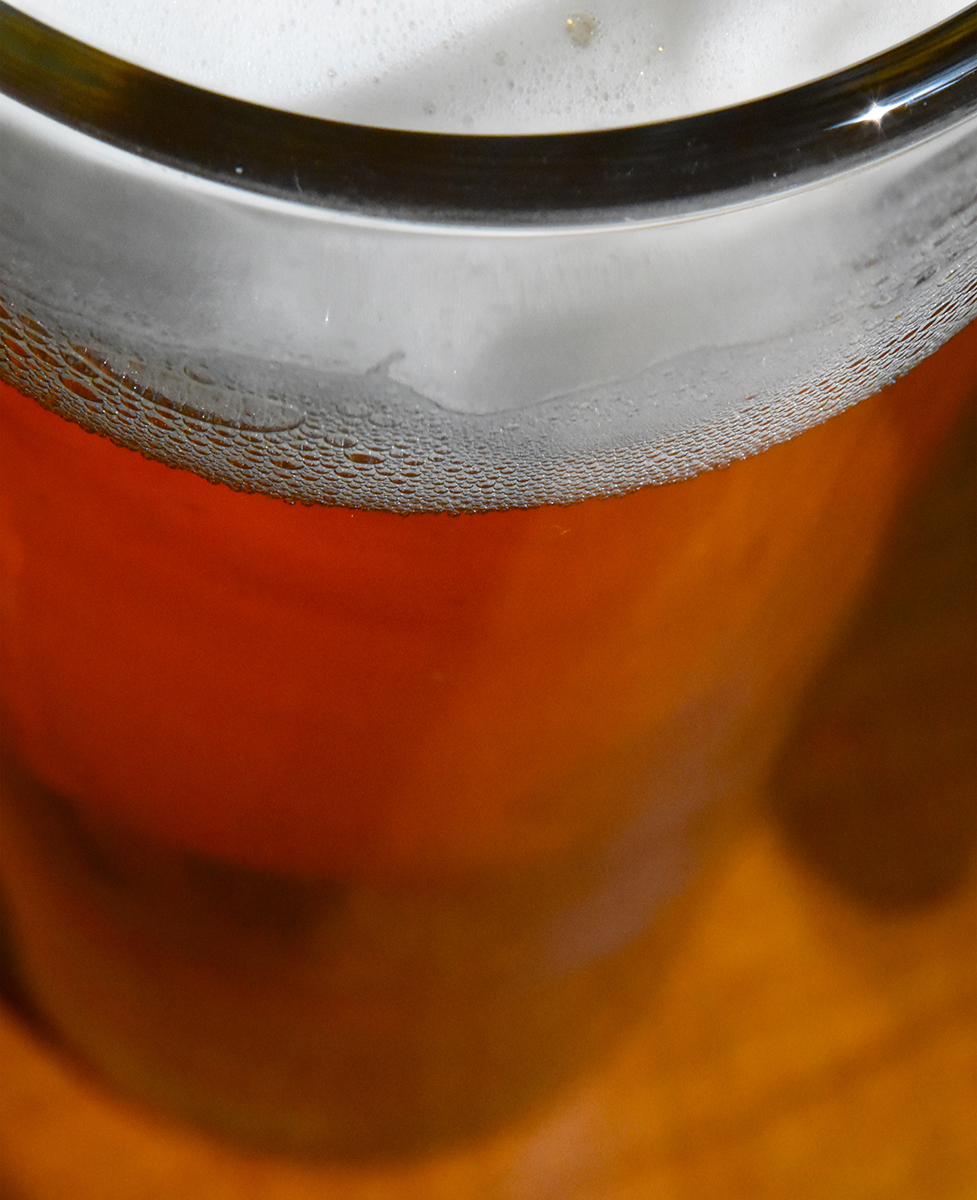 Beer Glass closeup